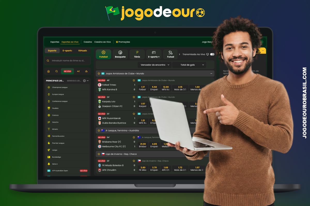 Jogo de Ouro na Brasil - é uma popular plataforma online para apostas esportivas e cassino